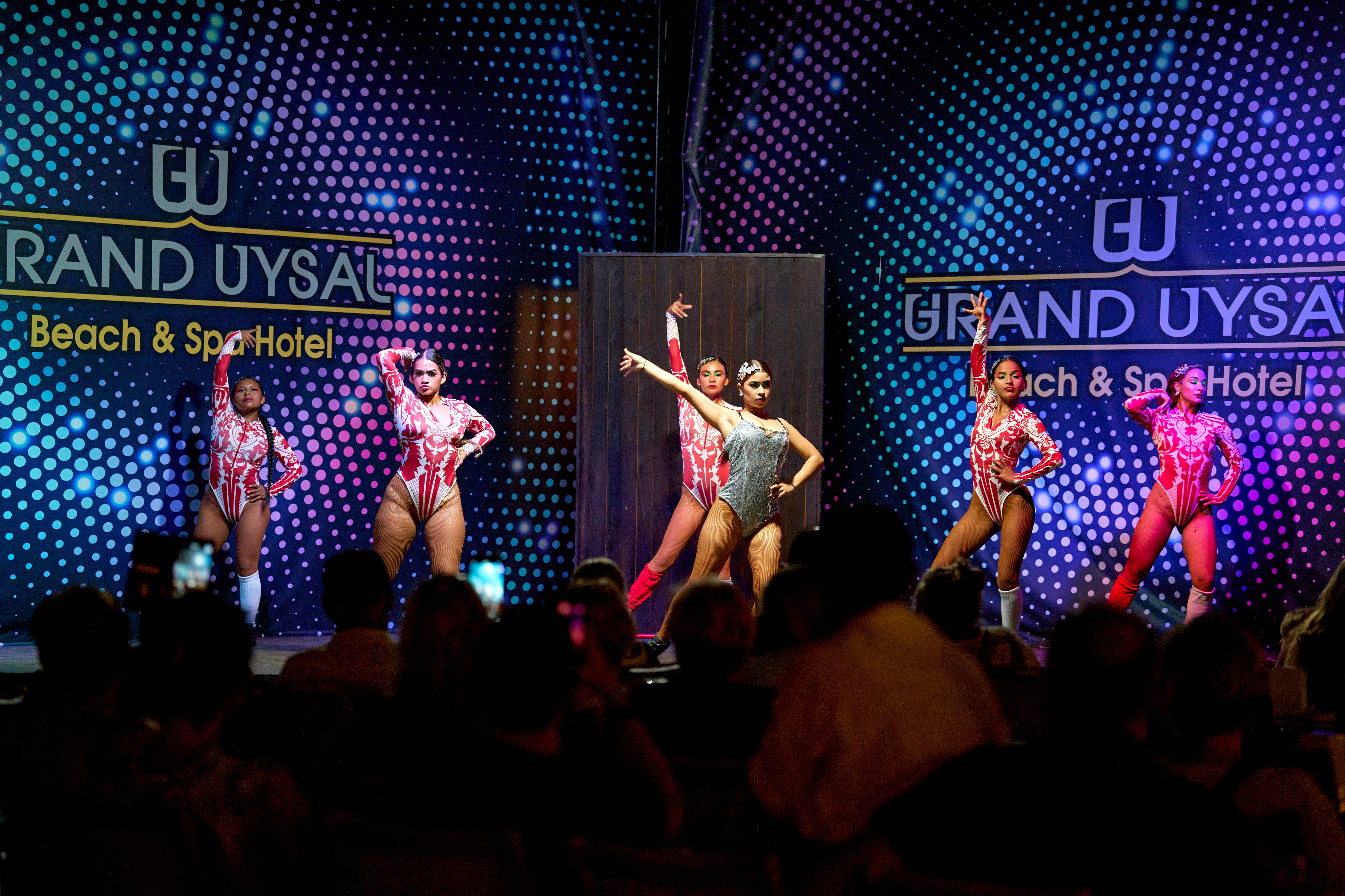 An evening show at Grand Uysal Beach & Spa Hotel